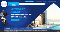 Desktop Screenshot of guyhoquet-immobilier-evran-caulnes.com